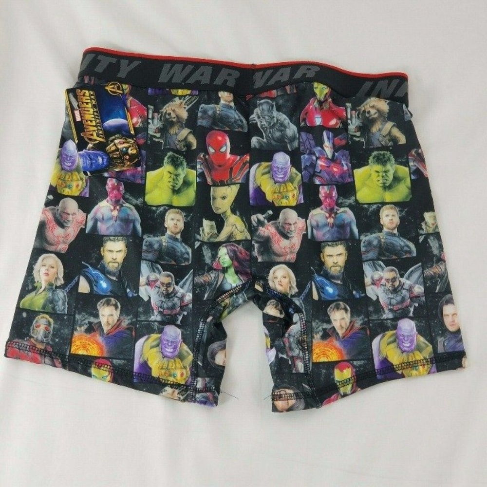 Marvel Avengers Infinity War Boxer Brief Sz Medium